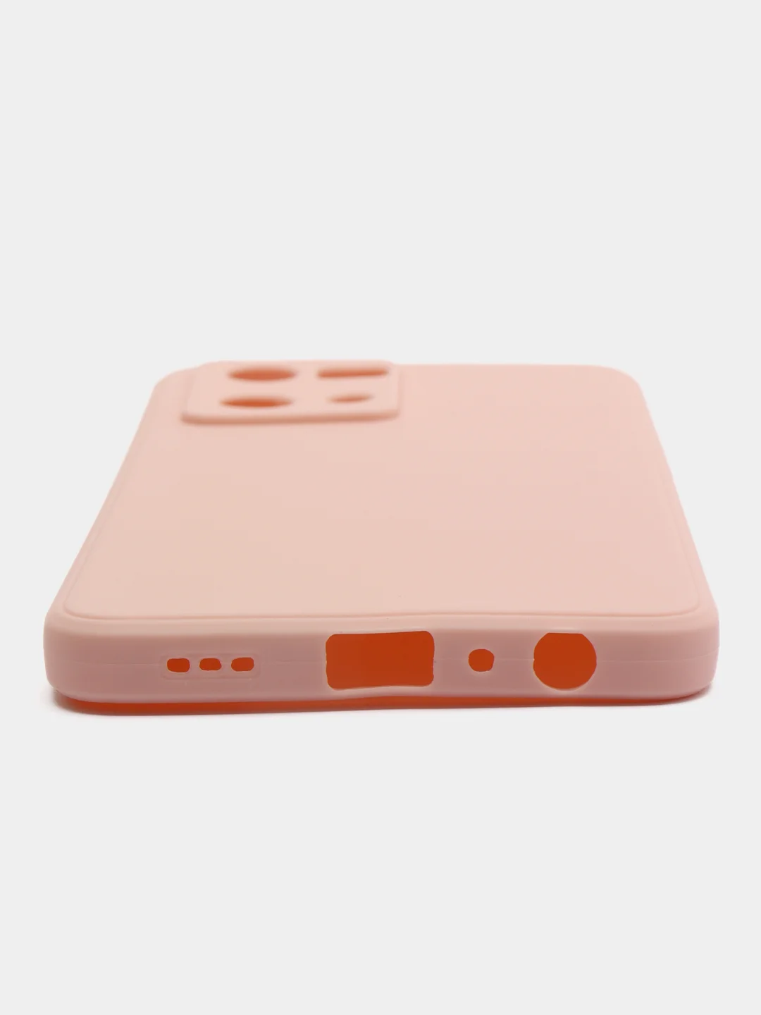 Розовый чехол для OPPO Reno 7 4G / Reno 8 4G / Оппо Рено, силиконовый