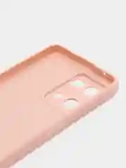 Розовый чехол для OPPO Reno 7 4G / Reno 8 4G / Оппо Рено, силиконовый