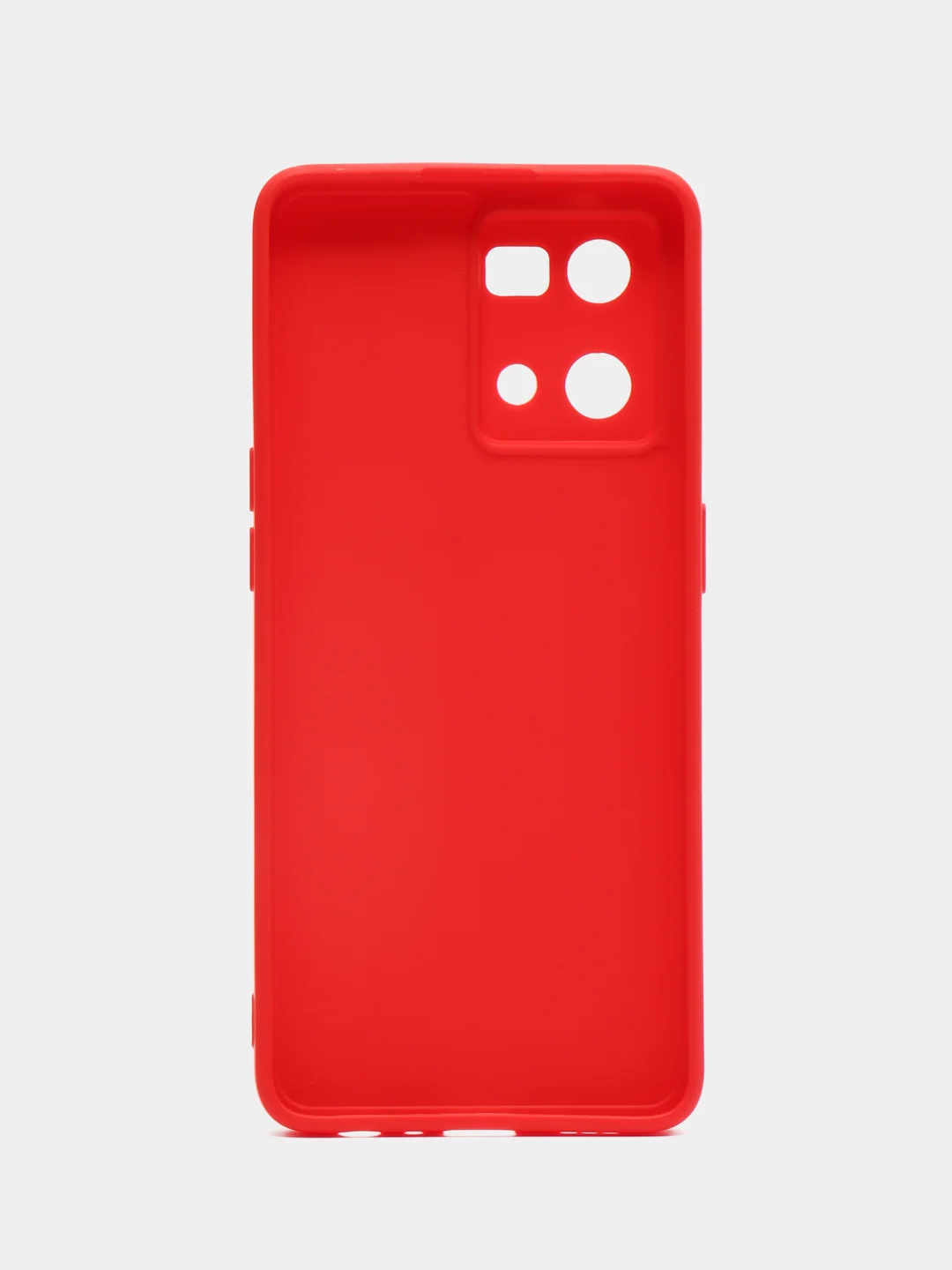 Красный чехол для OPPO Reno 7 4G / Reno 8 4G / Оппо Рено, силиконовый