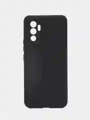 Черный чехол Vivo V23 5G (Виво В23), прозрачный, силиконовый