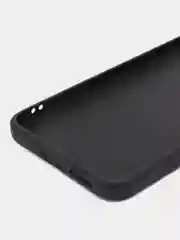 Черный чехол Vivo V23 5G (Виво В23), прозрачный, силиконовый
