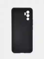 Черный чехол Vivo V23 5G (Виво В23), прозрачный, силиконовый