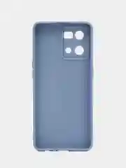 Небесно-голубой чехол для OPPO Reno 7 4G / Reno 8 4G / Оппо Рено, силиконовый