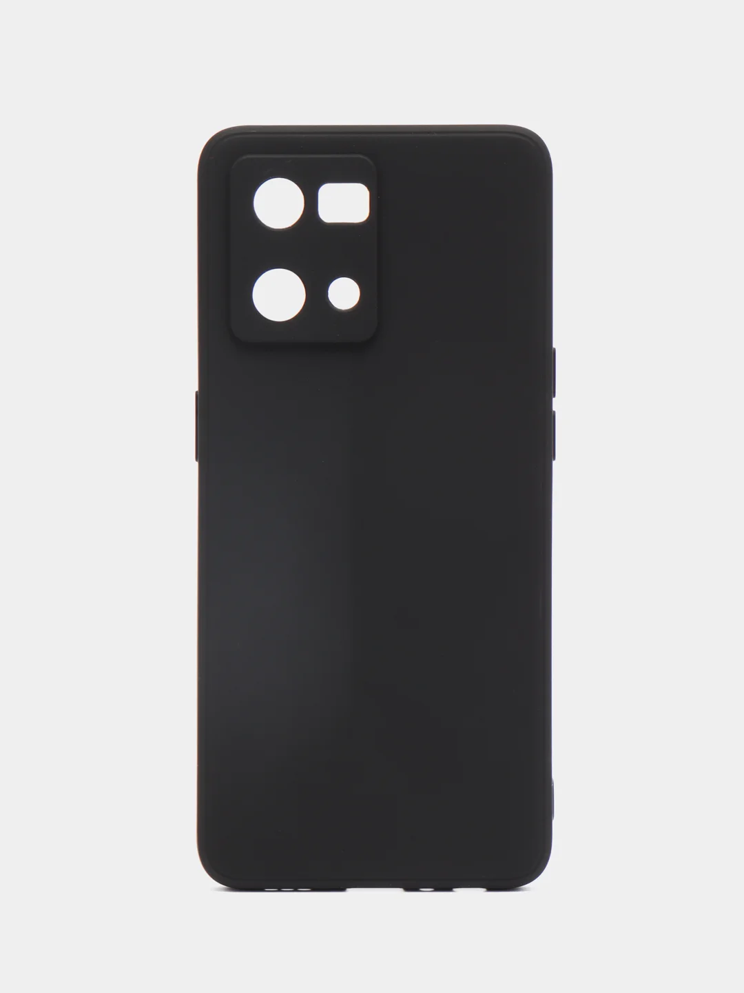 Черный чехол для OPPO Reno 7 4G / Reno 8 4G / Оппо Рено, силиконовый