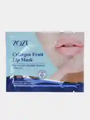 Гидрогелевые патчи для губ Zozy "Collagen Fruit Lip Mask", с коллагеном и протеином молока