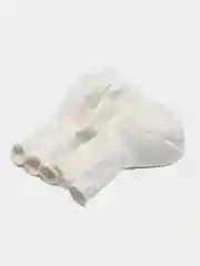 Белый воздушные шары Meshu, латексные, пастельные, 5 штук