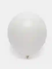Белый воздушные шары Meshu, латексные, пастельные, 5 штук