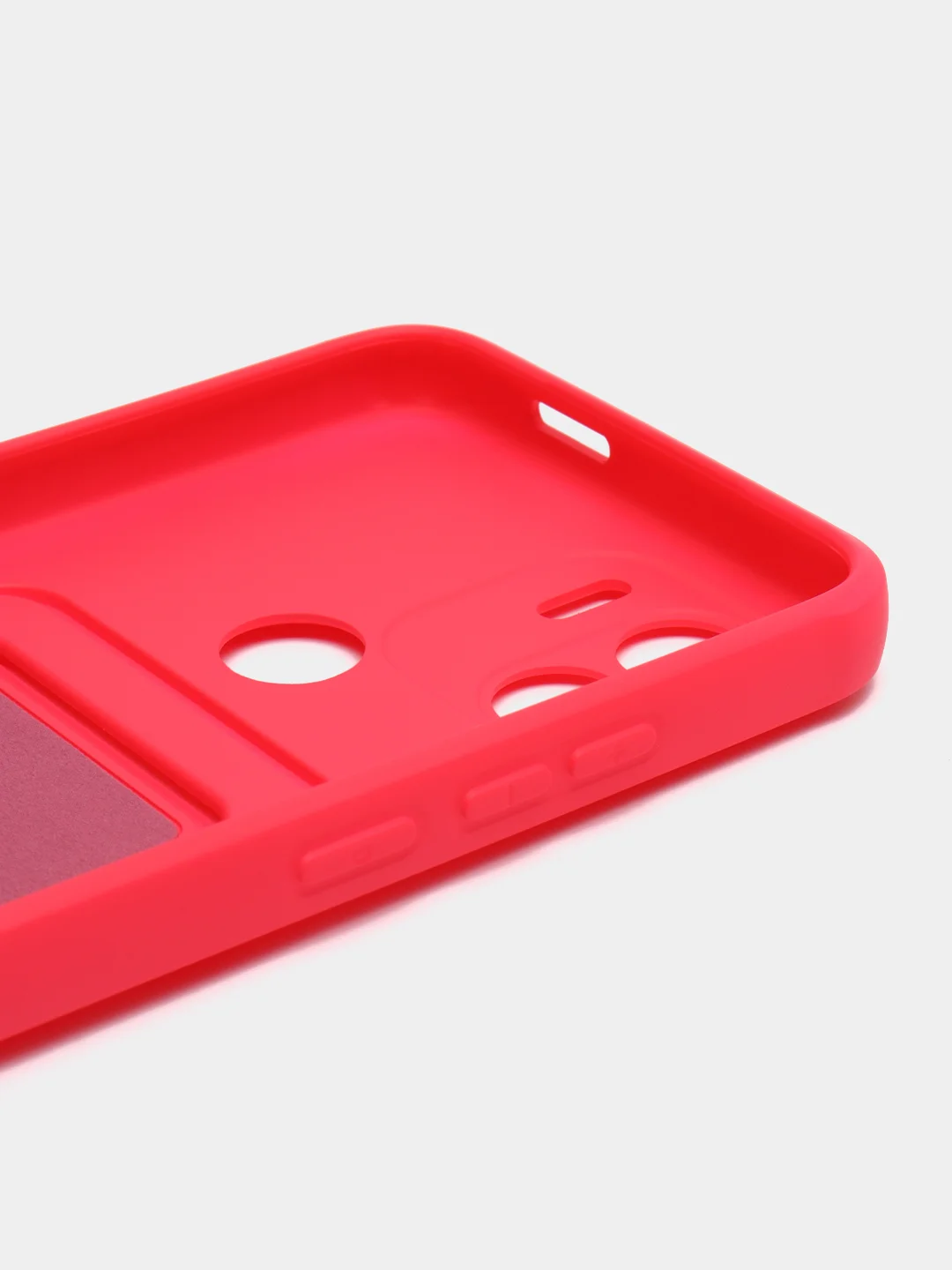 Фуксия чехол Xiaomi Redmi A1 Plus, A2 Plus A1+ A2+ (Редми А1 Плюс А2 Плюс) силиконовый с карманом
