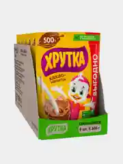Какао-напиток Хрутка быстрорастворимый дой-пак 500 г