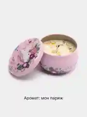 Розовый свеча ароматическая