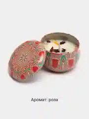 Пудровый свеча ароматическая