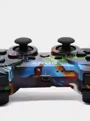 Лесной зеленый беспроводной геймпад для PS3