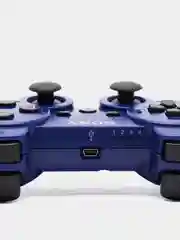 Темно-синий беспроводной геймпад для PS3