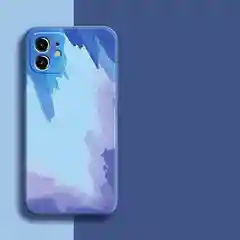Небесно-голубой силиконовый чехол с защитой камеры Huawei Honor 50 lite Y5 2018, P Smart 2019, с рисунком