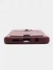 Тёмно-бордовый чехол для Xiaomi Redmi Note 8 Pro (Редми Нот 8 Про) силиконовый , с карманом