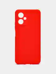 Красный чехол для Xiaomi Redmi Note 12 5G (Сяоми Редми Ноут 12 5 Джи), силиконовый