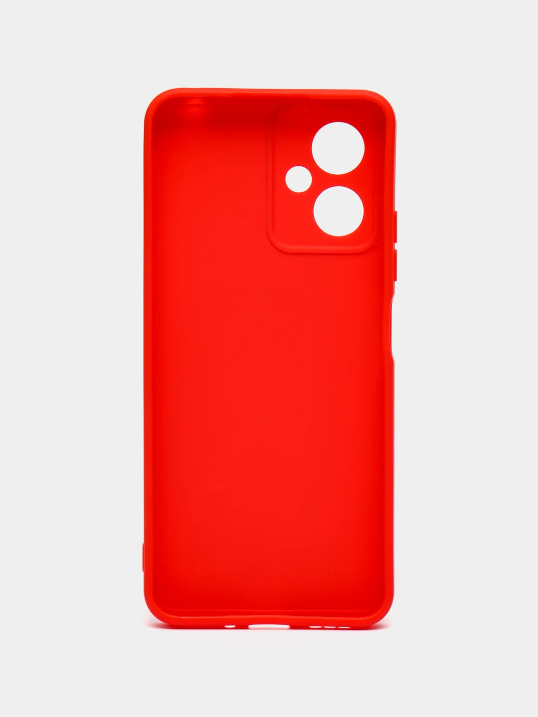 Красный чехол для Xiaomi Redmi Note 12 5G (Сяоми Редми Ноут 12 5 Джи), силиконовый