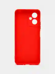 Красный чехол для Xiaomi Redmi Note 12 5G (Сяоми Редми Ноут 12 5 Джи), силиконовый
