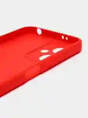 Красный чехол для Xiaomi Redmi Note 12 5G (Сяоми Редми Ноут 12 5 Джи), силиконовый