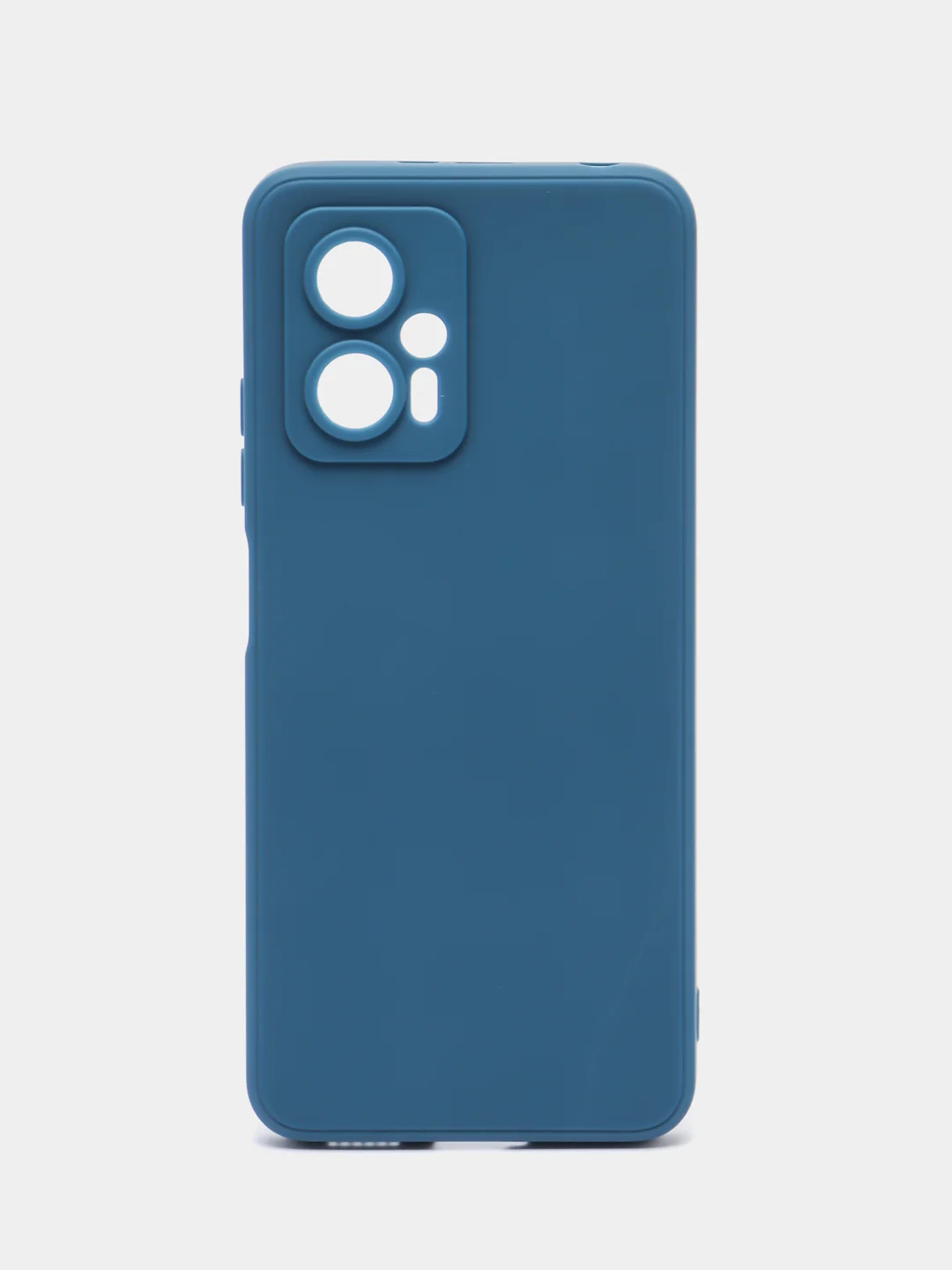 Синий чехол для Xiaomi POCO X4 GT (Сяоми Поко Х4 ГТ), силиконовый