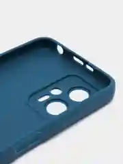 Синий чехол для Xiaomi POCO X4 GT (Сяоми Поко Х4 ГТ), силиконовый