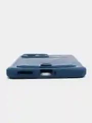 Синий чехол для Xiaomi Mi 11 Lite / Mi 11 Lite 5G NE ( Ми 11 Лайт )с карманом для карт