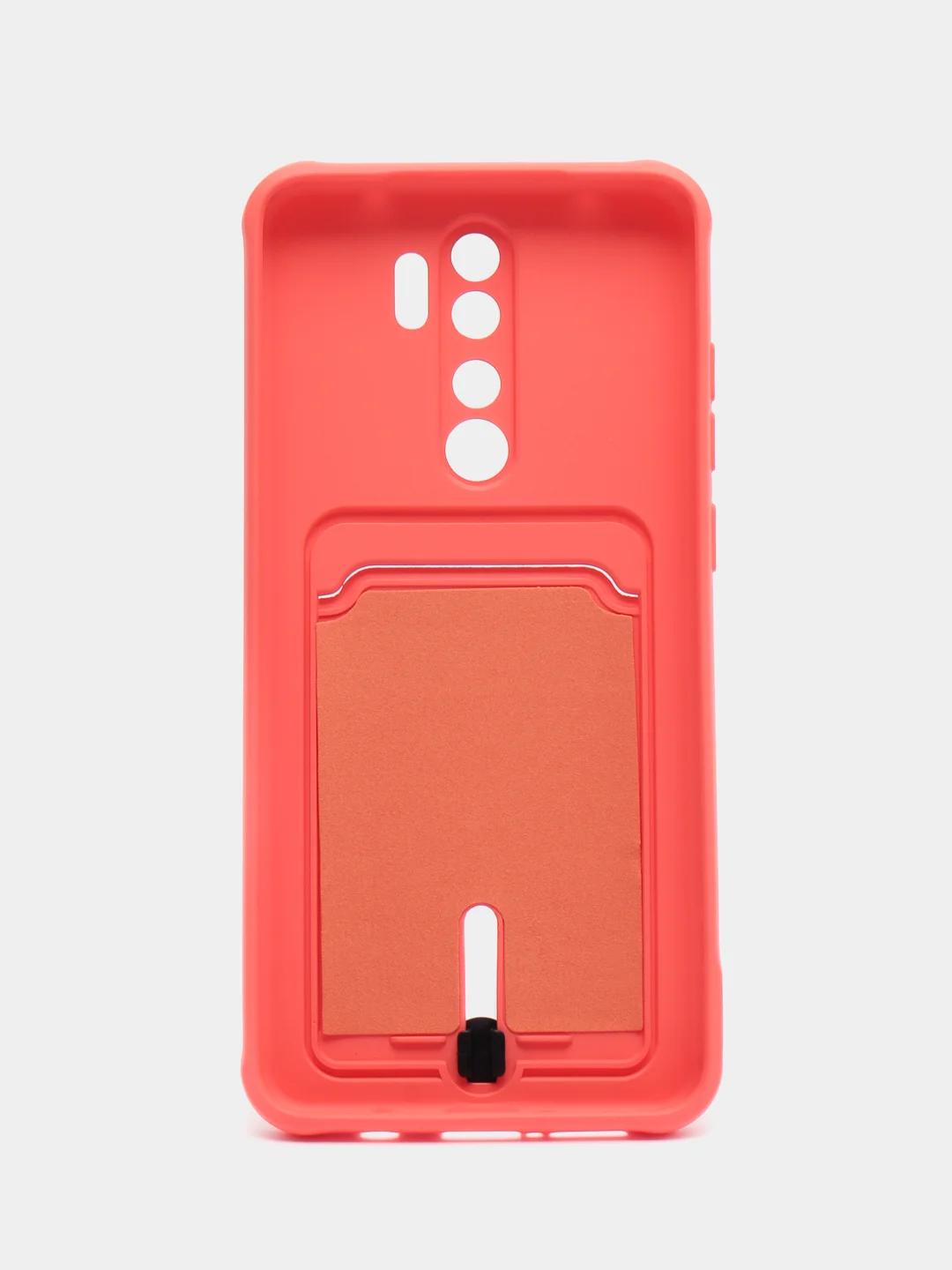 Коралловый чехол для Xiaomi Redmi Note 8 Pro (Редми Нот 8 Про) силиконовый , с карманом