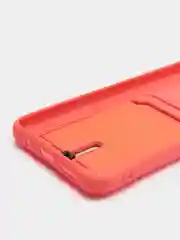 Коралловый чехол для Xiaomi Redmi Note 8 Pro (Редми Нот 8 Про) силиконовый , с карманом