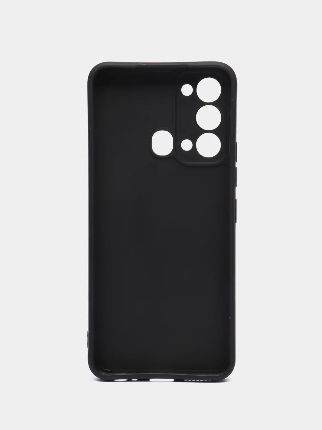 Черный чехол для Itel Vision 3, прозрачный Ител Вижен 3