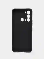 Черный чехол для Itel Vision 3, прозрачный Ител Вижен 3