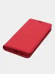 Красный чехол-книжка для Samsung A8 Plus