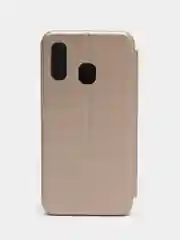 Золотой чехол-книжка для Samsung A40