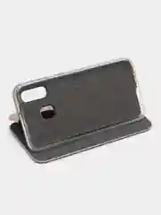 Золотой чехол-книжка для Samsung A40