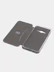 Хром чехол-книжка для Samsung J3 2016
