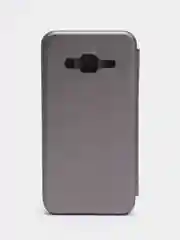 Хром чехол-книжка для Samsung J3 2016