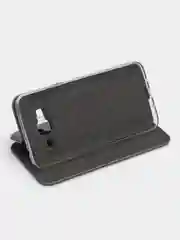 Хром чехол-книжка для Samsung J3 2016