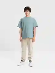Мятный брюки утепленные, мужские