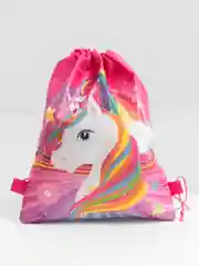 Кораллово-розовый мешок для обуви, в школу