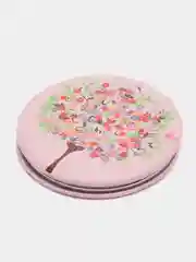Лавандовый зеркало складное, карманное, косметическое, двойное
