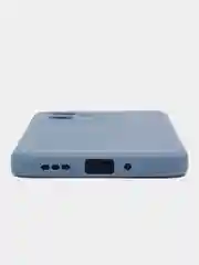 Небесно-голубой чехол для Xiaomi Redmi Note 12 5G (Сяоми Редми Ноут 12 5 Джи), силиконовый