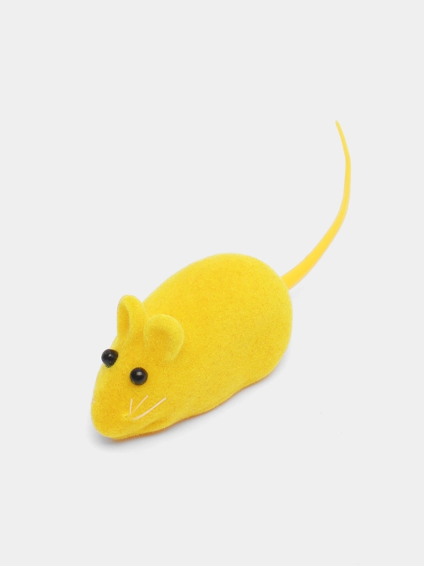 Игрушка для кошки мышь с пищалкой