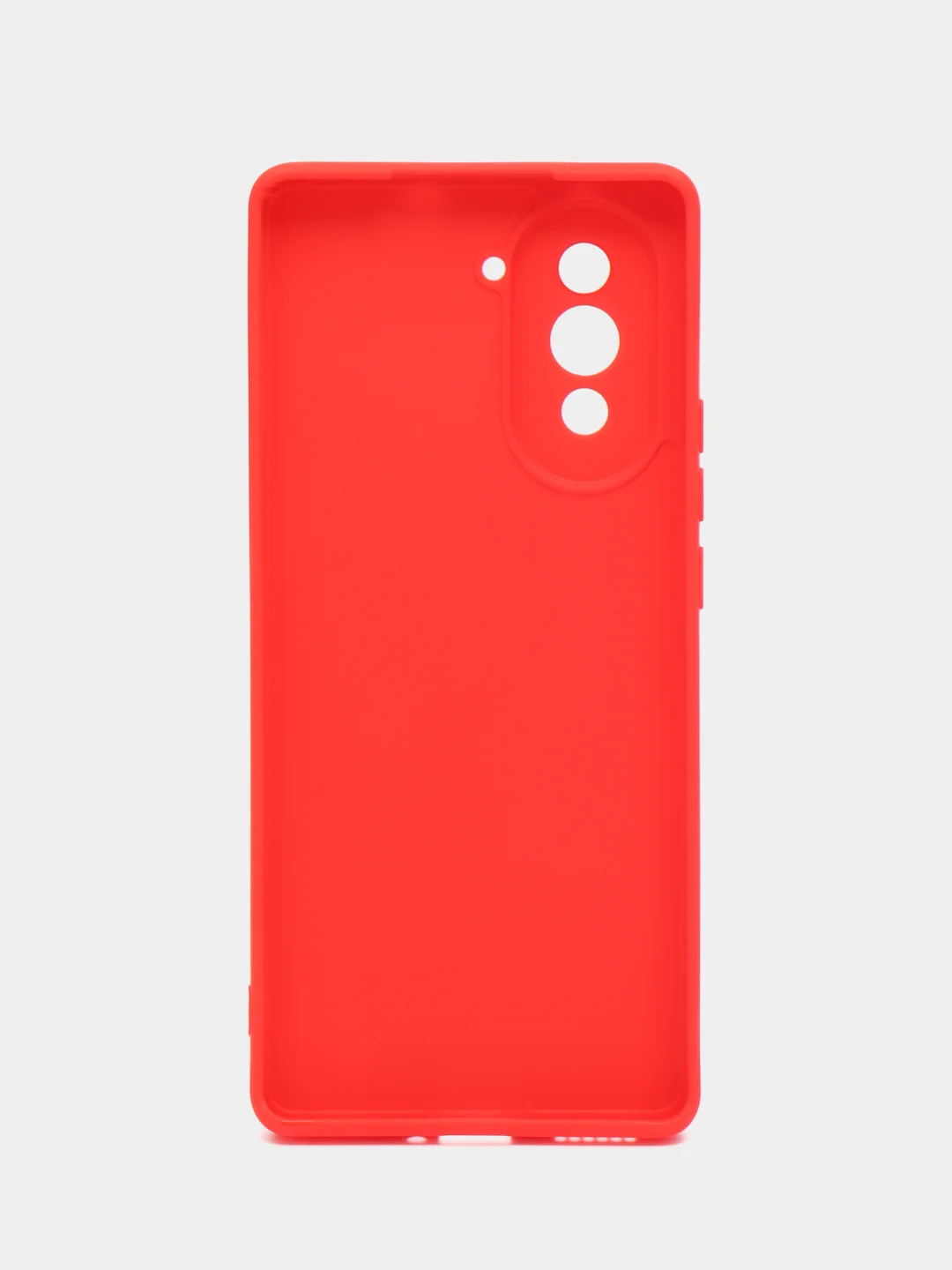 Красный чехол для HUAWEI nova 10 (Хуавей Нова 10), силиконовый