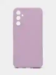 Сиреневый чехол Samsung Galaxy A34 прозрачный силиконовый (Самсунг Галакси А34)