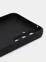 Черный чехол для Samsung Galaxy A54 (Самсунг Галакси А54), прозрачный силиконовый