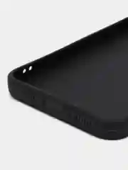 Черный чехол для Samsung Galaxy A54 (Самсунг Галакси А54), прозрачный силиконовый