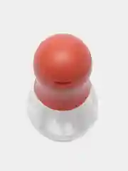 Красный мельница механическая для специй, из закаленного стекла