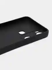 Черный чехол Infinix HOT 20i (Хот 20 ай), прозрачный, силиконовый