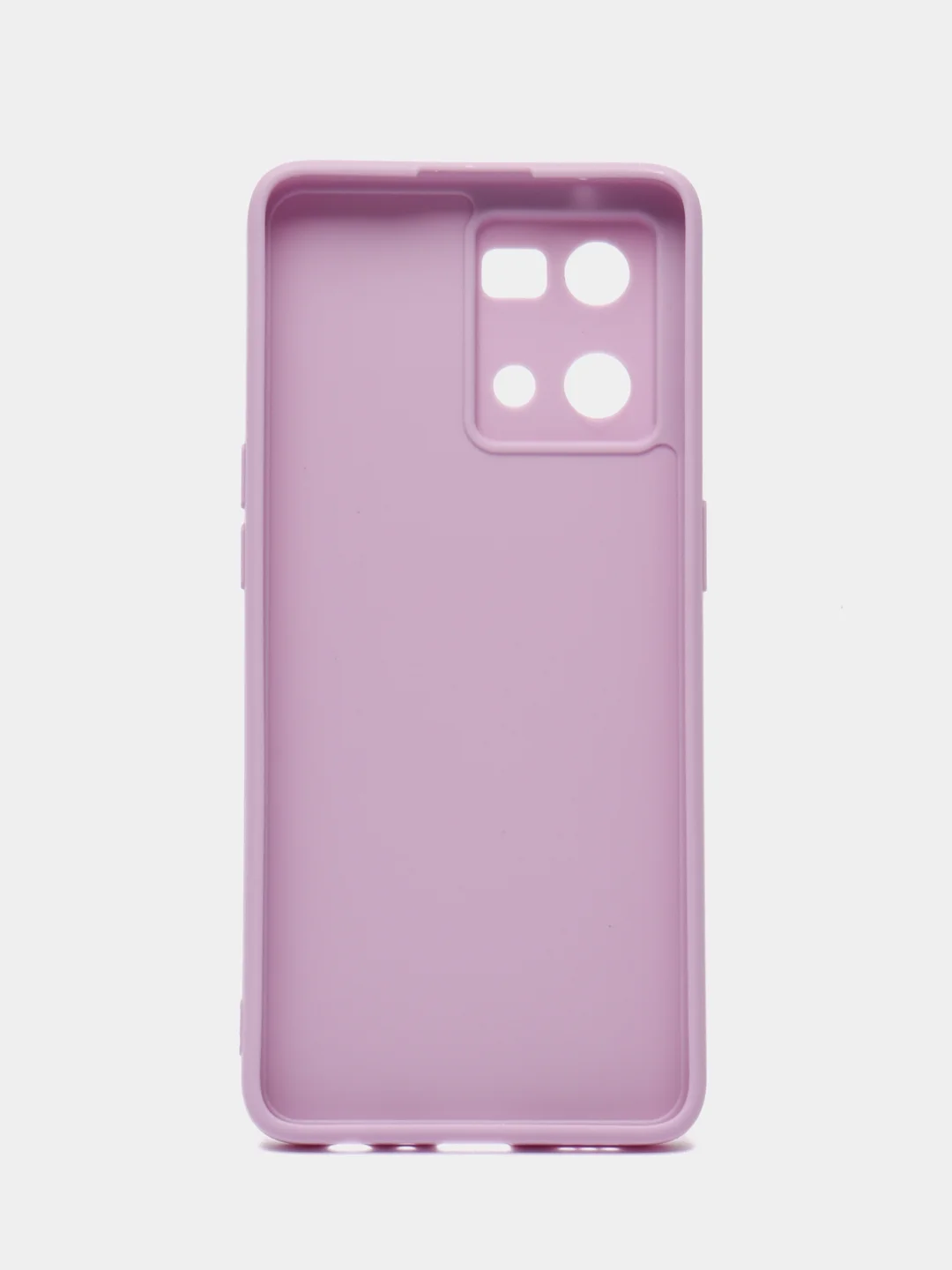Сиреневый чехол для OPPO Reno 7 4G / Reno 8 4G / Оппо Рено, силиконовый