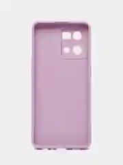 Сиреневый чехол для OPPO Reno 7 4G / Reno 8 4G / Оппо Рено, силиконовый