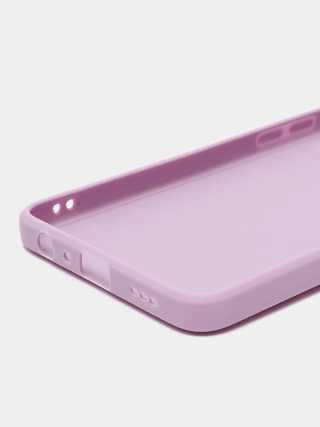 Сиреневый чехол для OPPO Reno 7 4G / Reno 8 4G / Оппо Рено, силиконовый